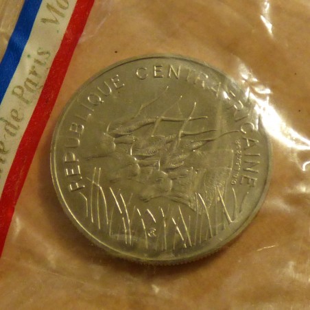 BEAC Centrafrican Republic 100 francs 1975 Essai in original seal