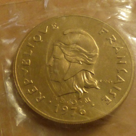 Polynésie 100 francs 1976 Essai sous scellé originel