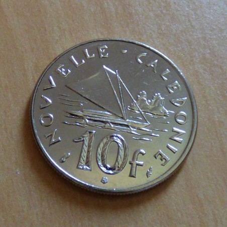 Nouvelle Calédonie 10 francs 1986 SPL+