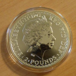 UK 2£ Britannia 1998 silver...