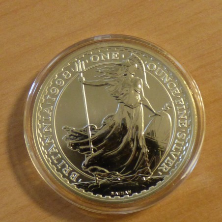 UK 2£ Britannia 1998 en argent 95.8% 1 oz