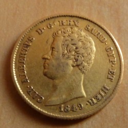 Italy 20 lira 1849 Turin P...