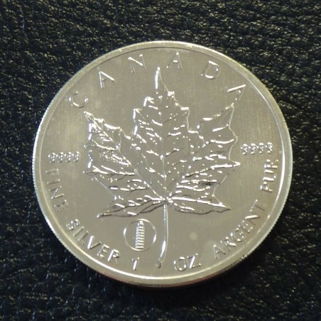 Canada Maple Leaf 2012 privy Pise argent 99.9% 1 oz