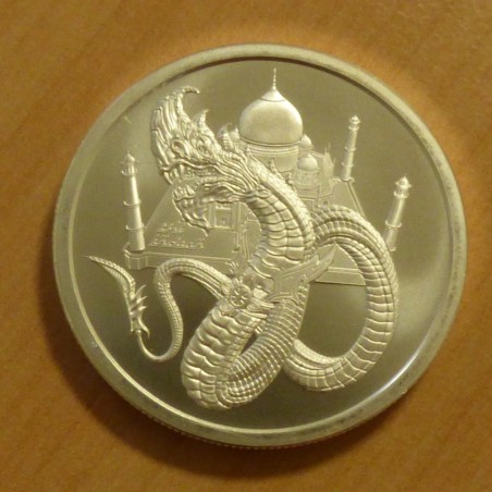 Round Indian Dragon silver 99.9% 1 oz