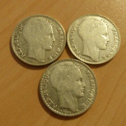 Lot de 3 pièces France 10...