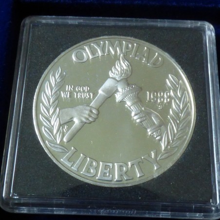 US 1$ Liberty 1988-S olympique Commemorative Seoul PROOF argent 90% (26.7 g)