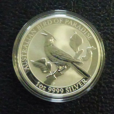 Australia 1$ Paradise Bird Manucodia 2019 silver 99.9% 1 oz