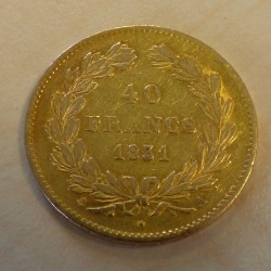 France 40 francs 1831A en...