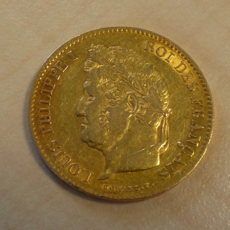 France 40 francs 1831A en or 90% (12.90 g)