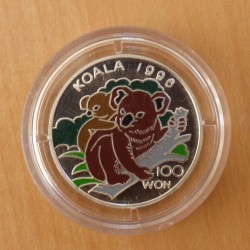 Corée 100 Won 1996 Koala...