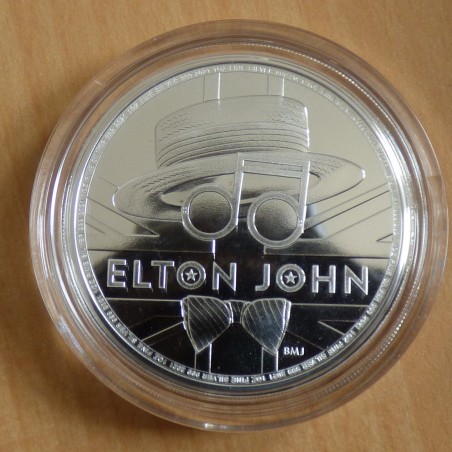 UK 2£ Elton John 2021 en argent 99.9% 1 oz
