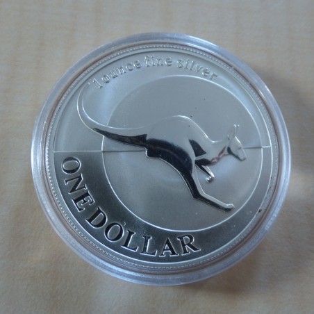 Australia 1$ Kangaroo RAM 2004 silver 99.9% 1 oz