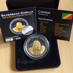 Congo 5000 CFA Gorilla...
