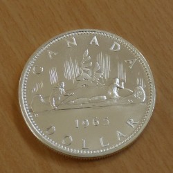 Canada Dollar 1965  en...