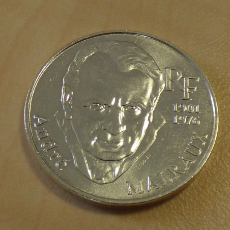 France 100 francs 1997 Malraux argent 90% (15 g) SPL