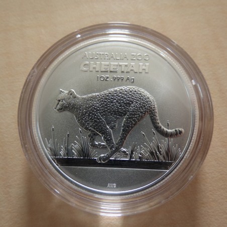 Australia 1$ Cheetah 2021 silver 99.9% 1 oz