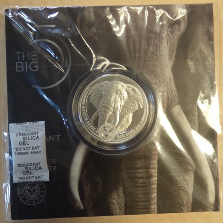 South Africa 5 Rand Big Five Elephant 2019 silver 99.9% 1 oz