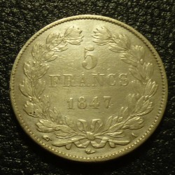 France 5 francs 1847 A...