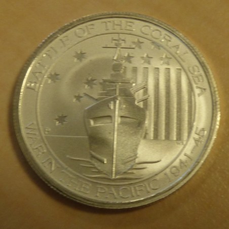 Australia 50 cents Coral Sea 2015 silver 99.9% 1/2 oz