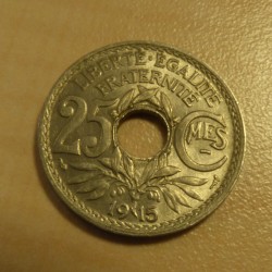 France 25 centimes 1915...