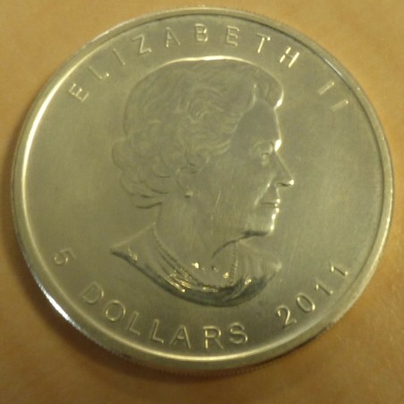 Canada Maple Leaf 2011 argent 99.9% 1 oz