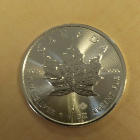 Canada 5$ Maple Leaf 2021 argent 99.99% 1 oz