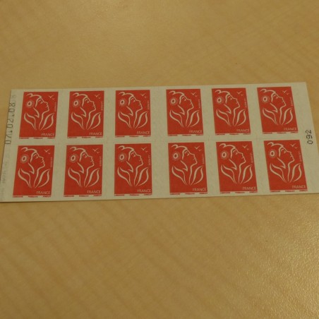 carnet de 12 timbres Lettre Prioritaire France