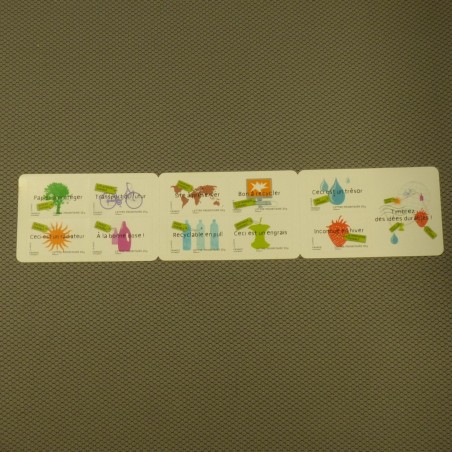 carnet de 10 timbres Lettre Prioritaire France Idées Durables