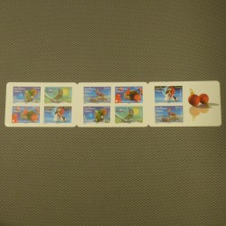10 stamps "Lettre...