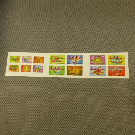 carnet de 14 timbres Lettre Prioritaire France Invitation