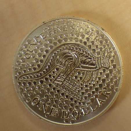 Australia 1$ Kangaroo RAM 2001 silver 99.9% 1 oz