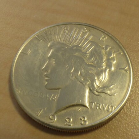 US 1$ Peace dollar 1923-S silver 90% (26.7g) VF+/SS+