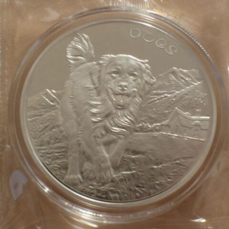 Fiji 50 cents Dogs 2022 silver 99.9% 1 oz in original seal