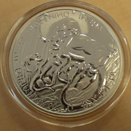 Tokelau $2 The Great Old One Cthulhu 2021 silver 99.9% 1 oz