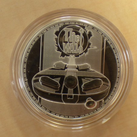 UK 2£ The Who 2021 silver 99.9% 1 oz