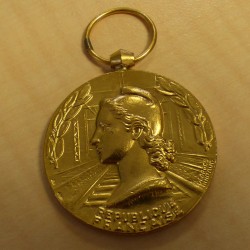 Médaille chemin de Fer 1977