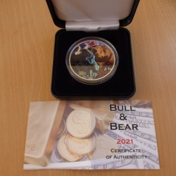 Tokelau 5$ 2022 Bull & Bear...