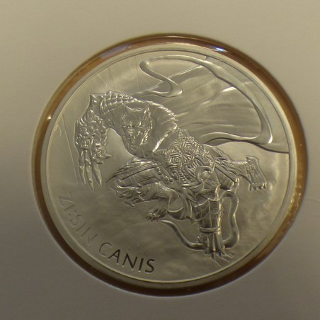South Korea 1 Clay 2018 Sin Canis silver 99.9% 1 oz
