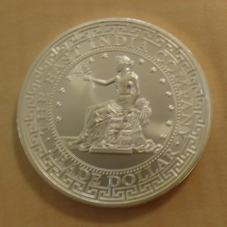 Sainte Helene 1£ 2018 Trade Dollar argent 99.9% 1 oz