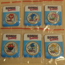 6 pièces Niue 2$ Sonic...