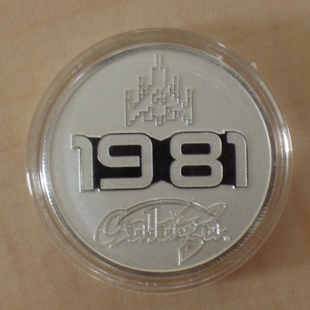 Niue 2$ 2021 Galaga 1981 40 years silver 99.9% 1 oz