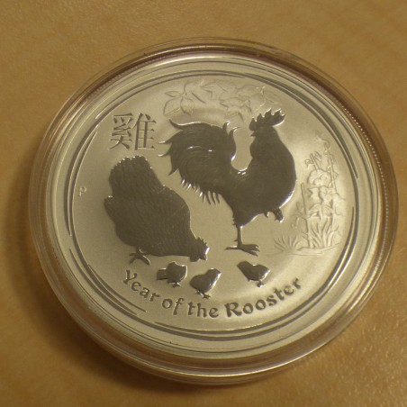 Australia 1$ "Year of the Rooster" 2017 silver 99.9% 1 oz