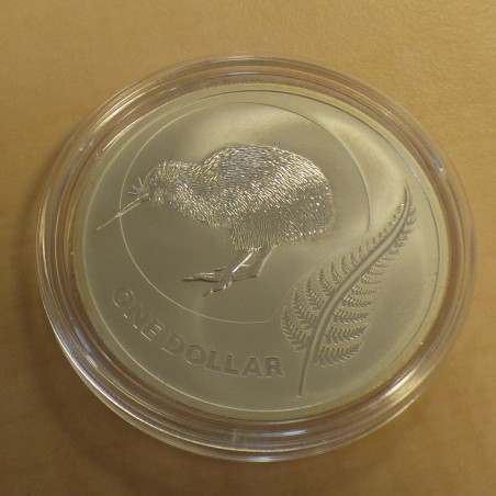 New Zealand 1$ Kiwi 2011 silver 99.9% 1 oz