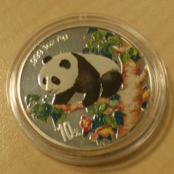 China 10 yuans Panda 1998...