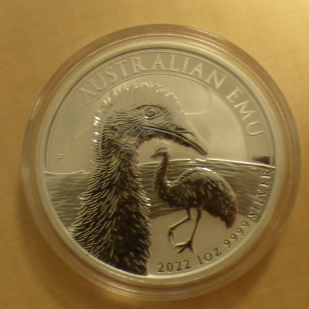 Australia 1$ Emu 2022 silver 99.9% 1 oz