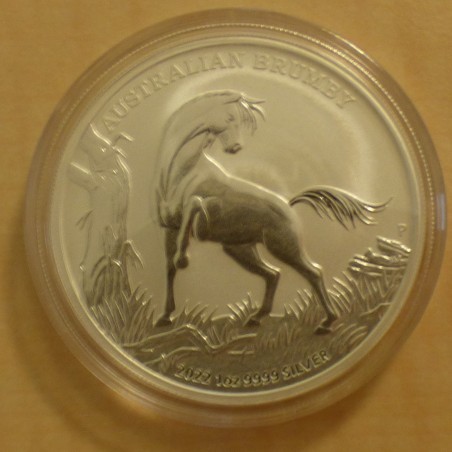 Australia 1$ Brumby 2022 silver 99.9% 1 oz