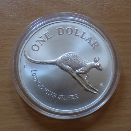 Australie 1$ Kangourou RAM 1994 argent 99.9% 1 oz