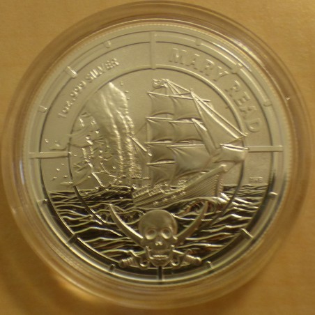 Solomon Islands 2$ 2022 Pirate Mary Read silver 99.9% 1 oz
