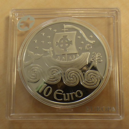 Ireland 10 euros 2011 St Brendan PROOF silver 92.5% (28.3 g)
