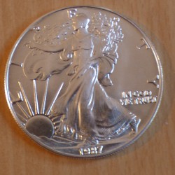 US 1$ Silver Eagle 1987 1oz...